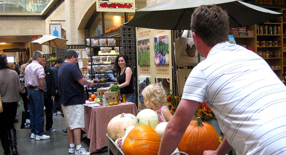 Farm Produce Ferry Building in San Francisco