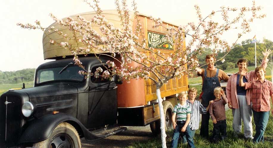 Old Capay Organic Farm Delivery Truck